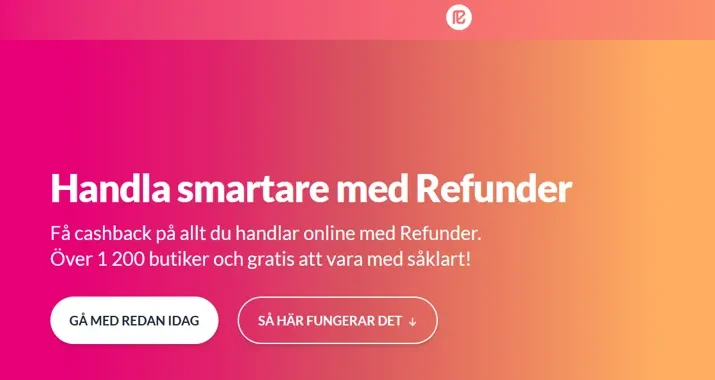 Refunder – så funkar cashback på svenska marknaden